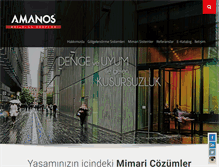 Tablet Screenshot of amanossystem.com